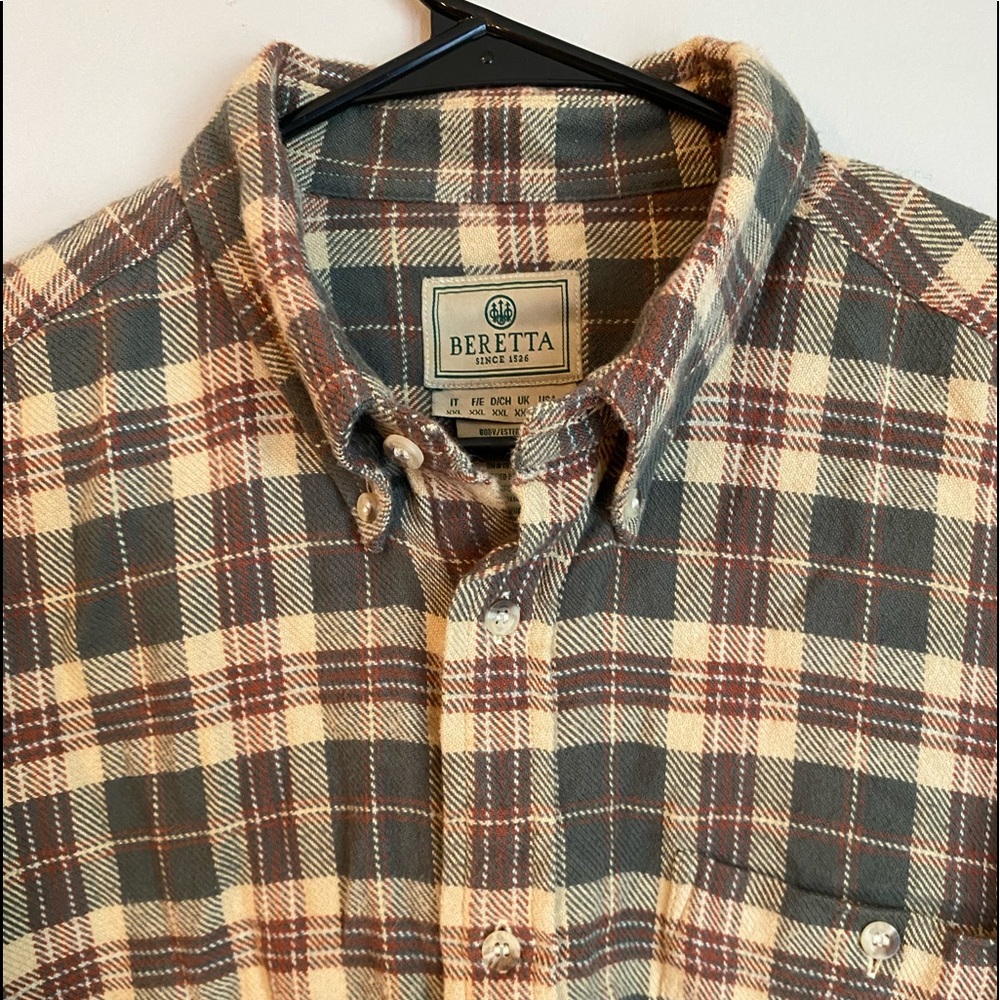 Men’s Beretta XXL Flannel Shirt